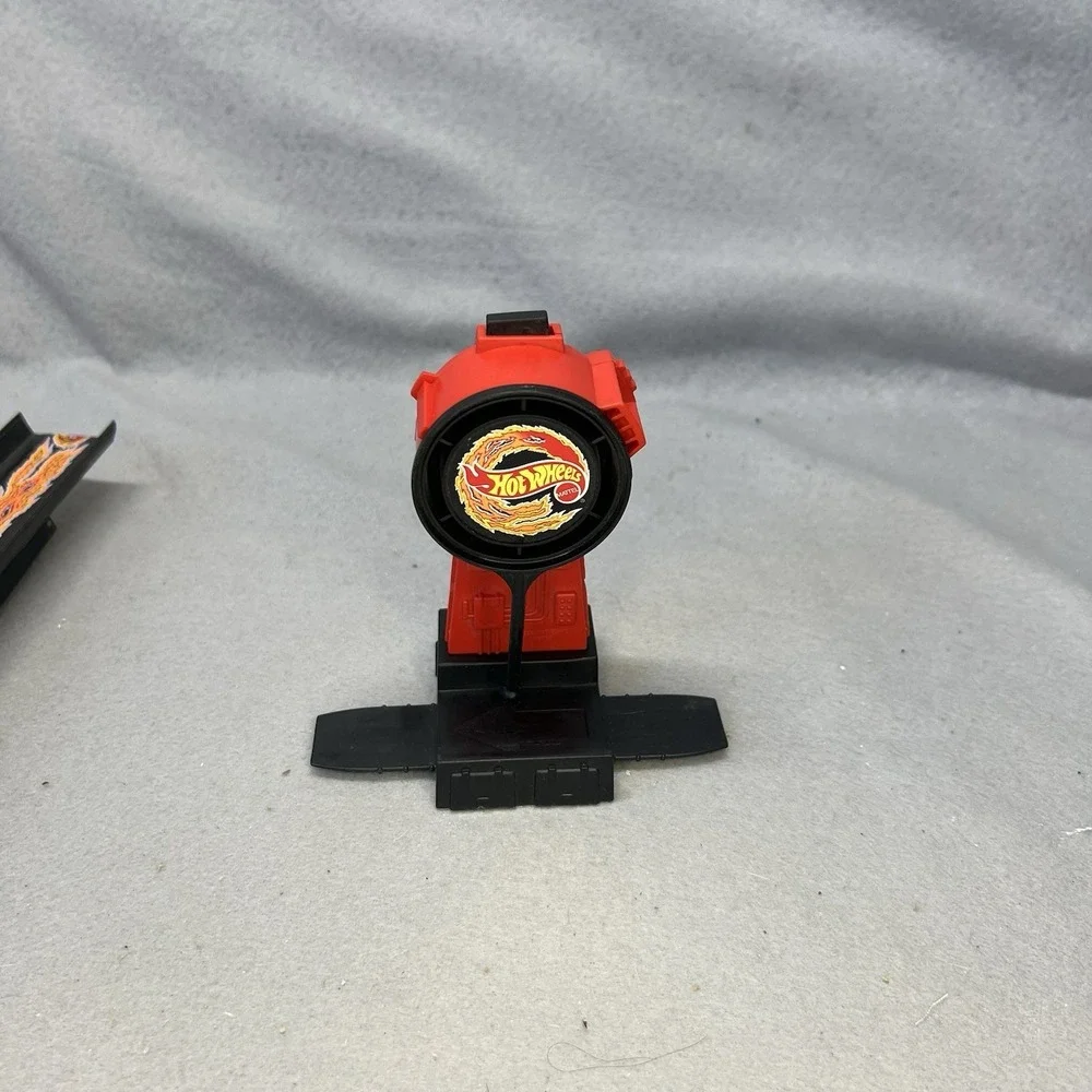 Hot Wheels 1995 Steering‎ Wheel Throttle Red Black Mattel